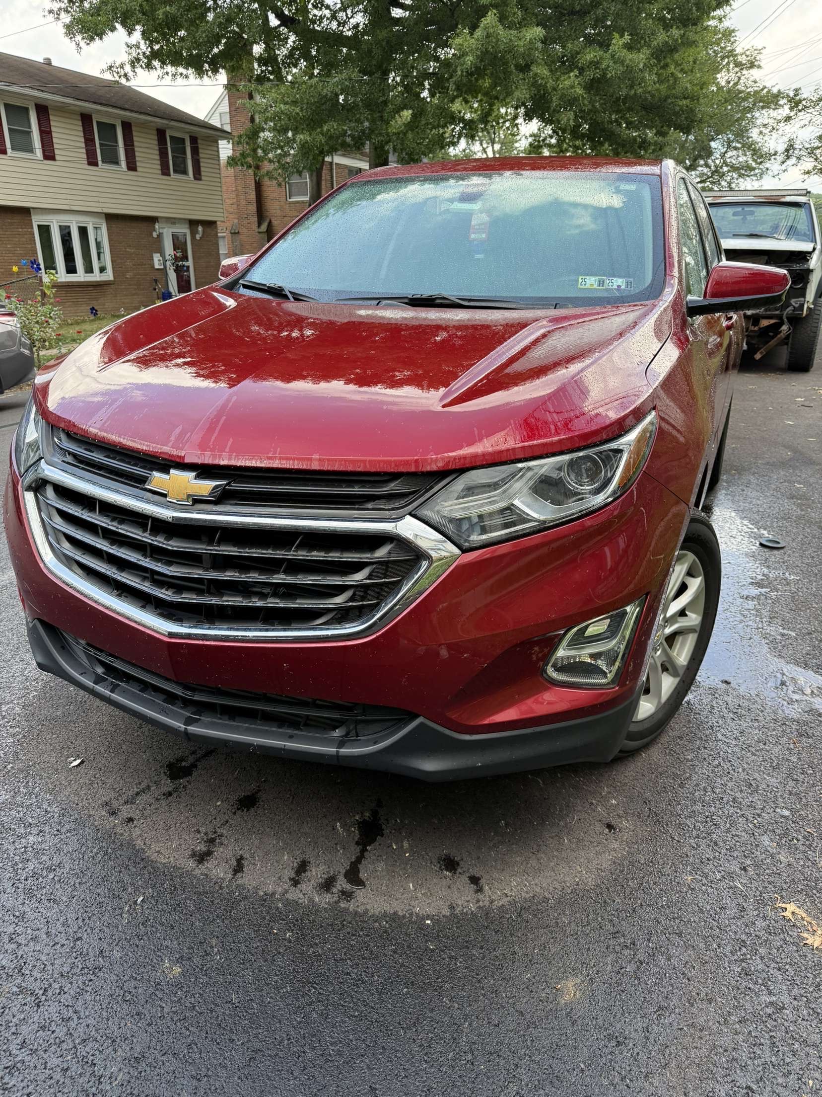 Chevy Equinox after full detail in Greensburg, PA – glossy finish